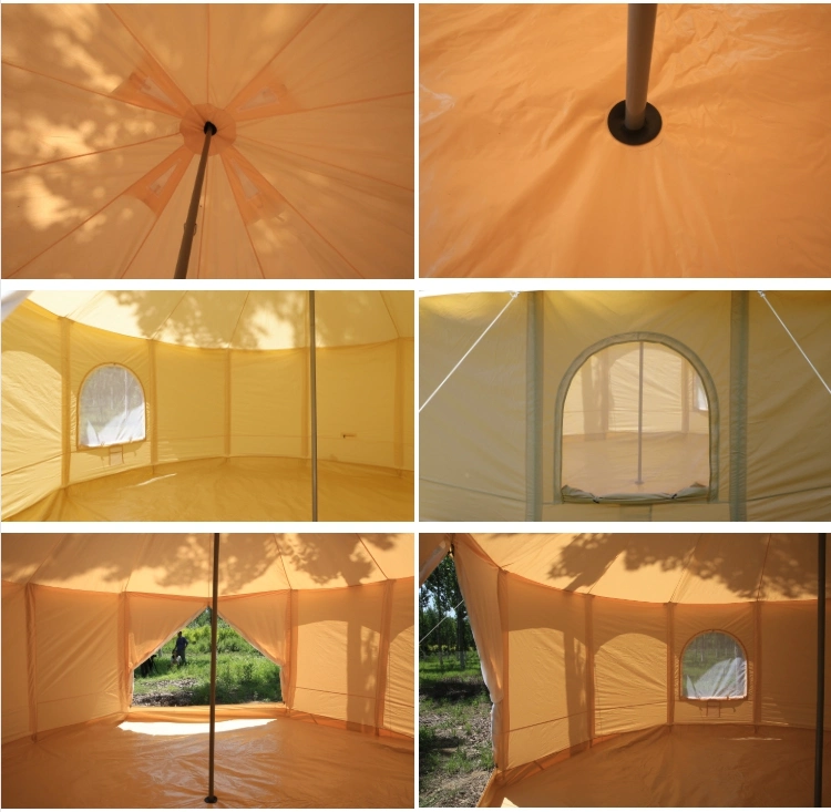 Mongolian Waterproof Outdoor Family Camping Yurt Tents for Sale