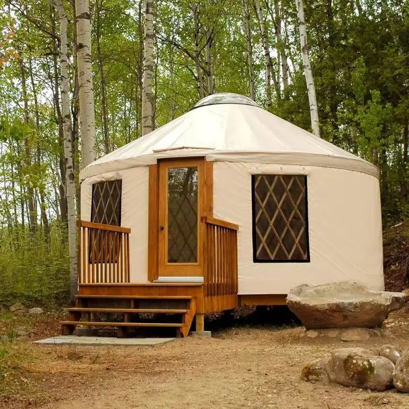 Luxury Mongolian Yurt for Resort, 8m Diameter Mongolian Tent