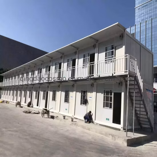 2022 20FT Modulaire De Luxe Préfabriqué Détachable Minuscule Mobile Mobile Moderne Rapide Assembler Démantelé Vivant Portable En Acier Préfabriqué Conteneur Maison