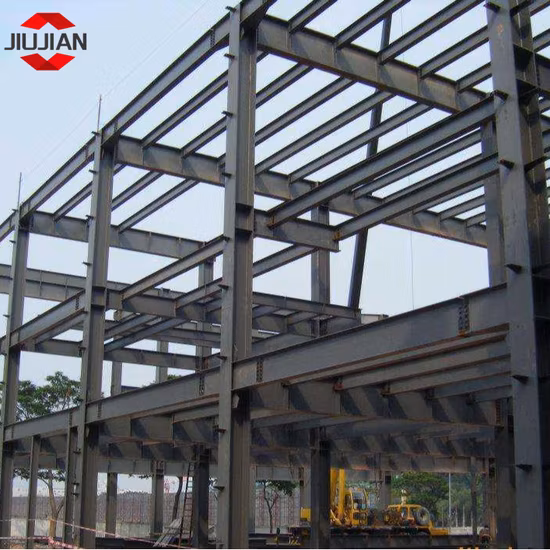 Maison préfabriquée en acier légère de cadre de maison en acier de matériaux auxiliaires de construction