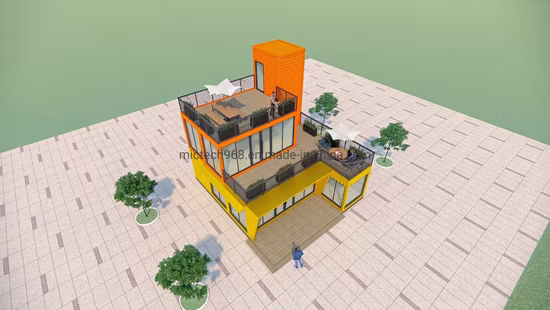 Chine 20/40FT Structure en acier modulaire préfabriquée extensible Portable Tiny Home Caravan Construction Villa Camp House Prefab Mobile Shipping Container House