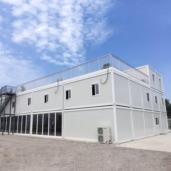 Zontop Storage 20FT préfabriqué à faible coût Home Office Shipping Portable Luxury Living Modern Modular Flat Pack Fabriqué Shipping Prefab Container House